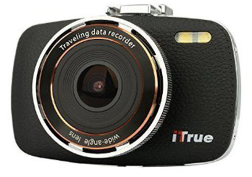 2. ITrue X3 Dash Cam,2.7Inch LCD