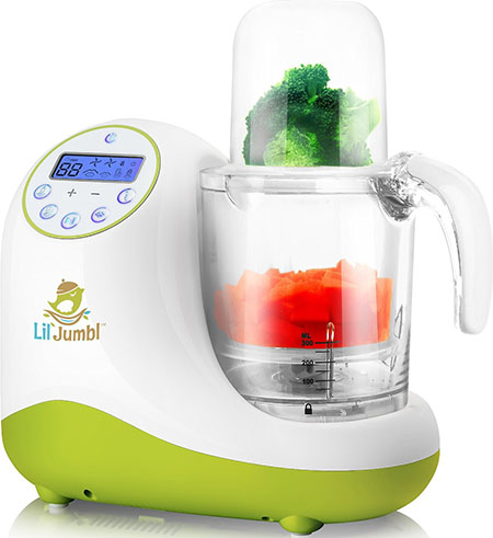 7. Versatile Baby Food Maker, Mill, Grinder, Blender, Steamer, Reheat, Bottle & Pacifier Warmer & Sterilizer