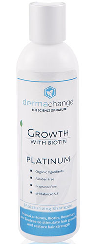2. DermaChange Platinum Hair Growth Shampoo