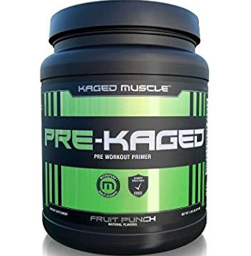 4. Kaged Muscle PRE-KAGED Thermogenic Pre-Workout Drink