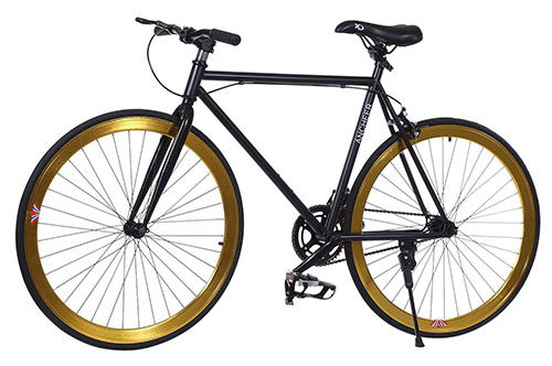 7. Ancheer Fashion Fixed Gear Bike - Single-Speed Commuter Bike