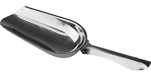 4. 4 Ounce Stainless Steel Ice Scoop