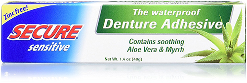 5. SECURE Denture Adhesive, 1.4 Ounce