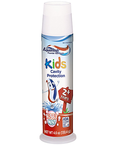 8. Aquafresh Kids Toothpaste