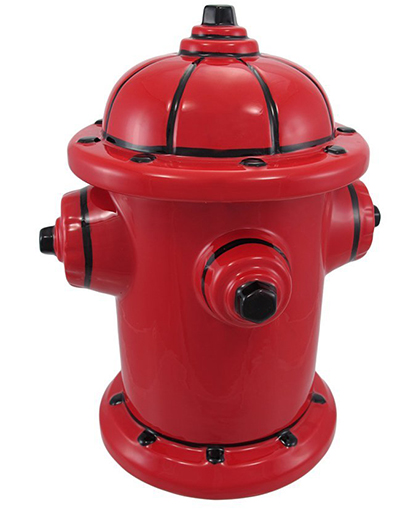 4. Fire Hydrant Ceramic Cookie Jar