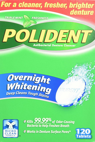 9. Whitening Denture Cleanser 120 Tablets