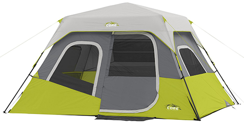4. CORE 6 Person Instant Cabin Tent