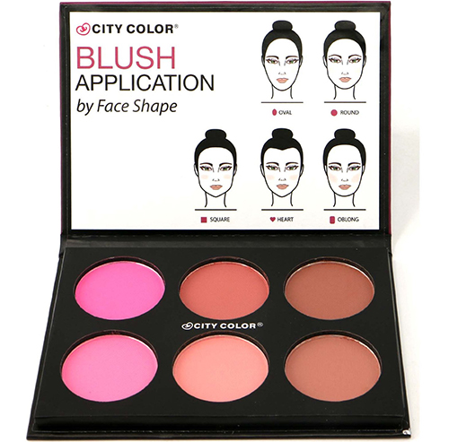 8. 1pc City Color Glow Pro Blush Palette