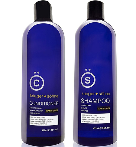 10. K + S Salon Quality Men’s Shampoo Conditioner Set