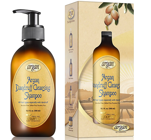 6. Dandruff Cleansing Argan Hair Shampoo