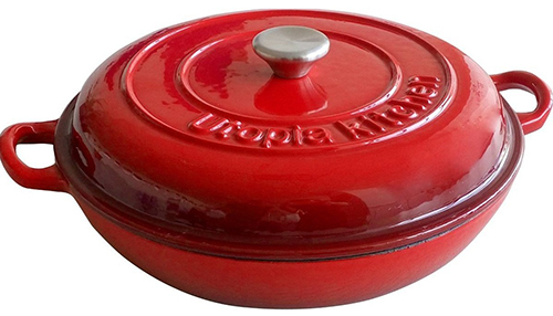 3. Enameled Cast Iron Covered Casserole