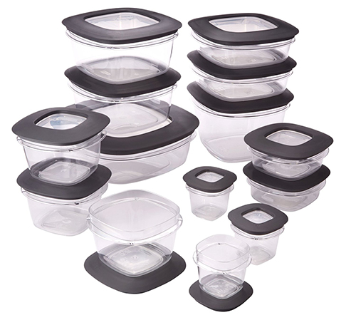 7. Rubbermaid Premier Food Storage Containers