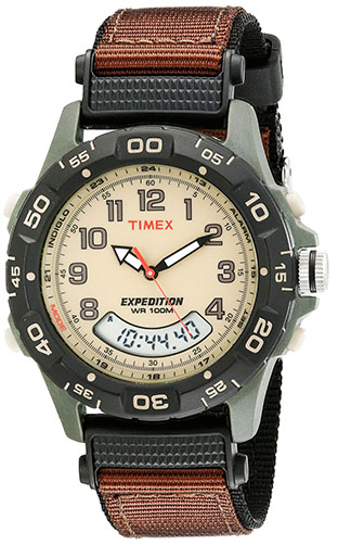 10. Timex Men's T45181 Nylon Strap Watch