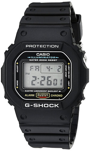 2. Casio Men's G-Shock Classic Digital Watch