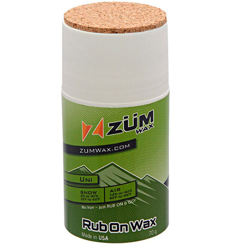 2. ZUMWax RUB ON WAX Ski