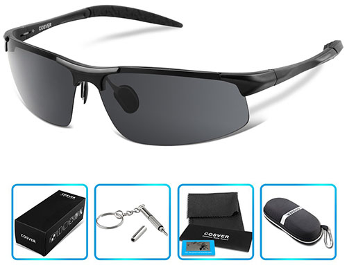 3. COSVER Polarized Sports Sunglasses