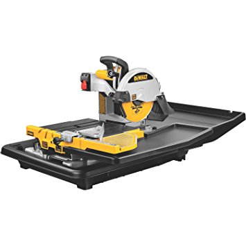 8. DEWALT  10-Inch Tile Saw (D24000 1.5-Horsepower)