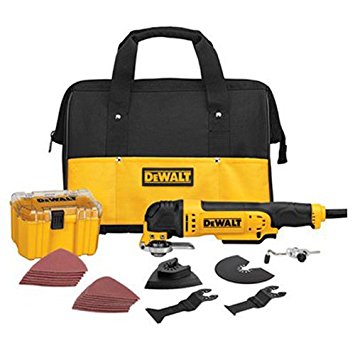 7. DEWALT DWE315K Multi Material Corded Oscillating Tool Kit