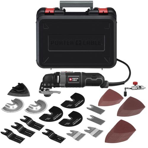 6. PORTER-CABLE 3-Amp Oscillating Multi-Tool Kit