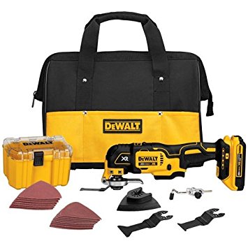 3. DEWALT 20V XR Lithium-Ion Oscillating Multi-Tool Kit