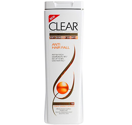 4. Clear Women Anti Hair Fall Anti-dandruff Shampoo