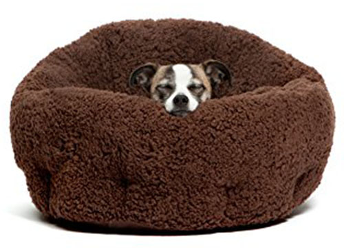 6. OrthoComfort Deep Dish Cuddler in Sherpa,