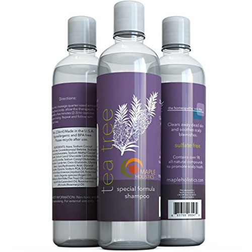 2. Tea Tree Shampoo for Moderate Dandruff