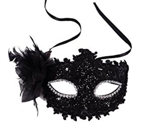 1. AshopZ Venetian Eye Mask