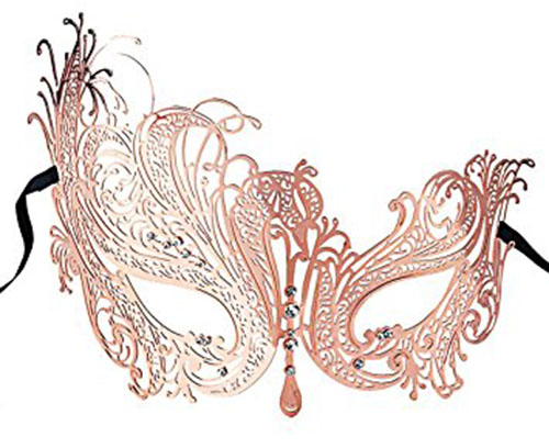 2. Swan Filigree Cut Mask