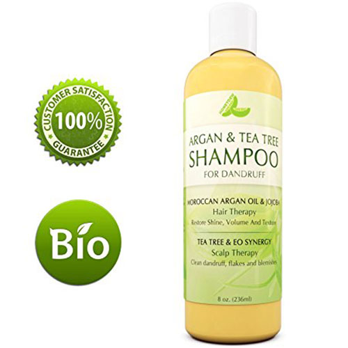 5. Argan & Tea Tree Shampoo for Dandruff