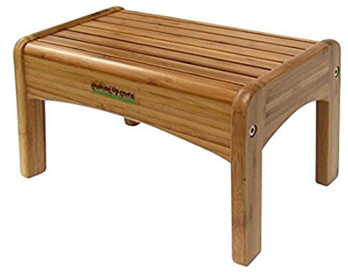 5. Growing Up Green Bamboo Step Stool