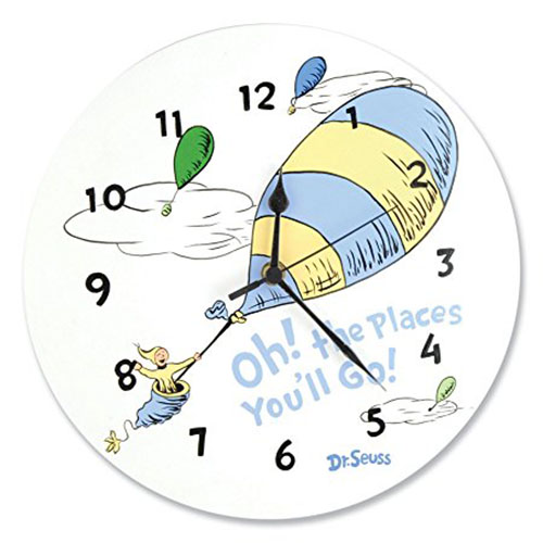 9. Dr. Seuss Wall Clock