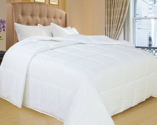 9. Natural White Down Alternative Comforter