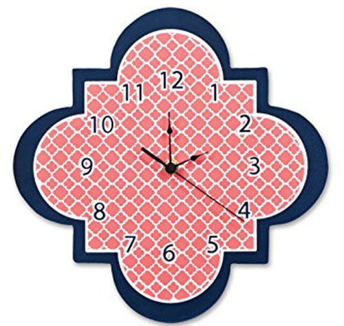10. Trend Lab Quatrefoil Wall Clock