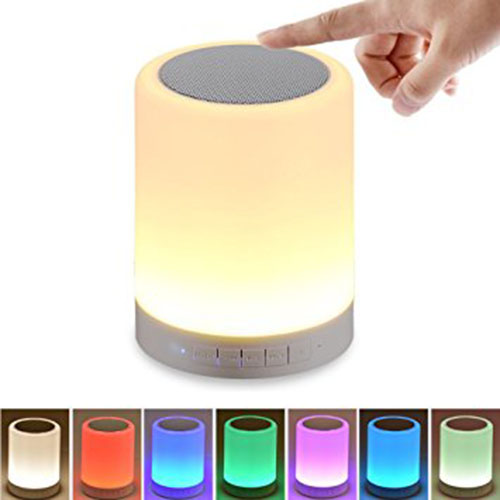 8. Bluetooth Speaker Night Light