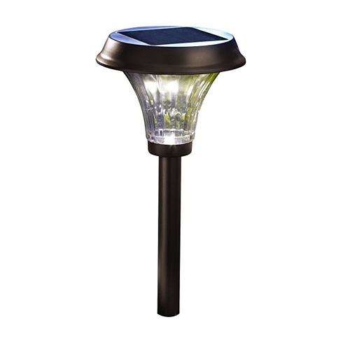 3. Moonrays 91754 Rubbed Bronze Solar LED Light