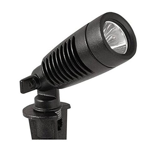 5. Moonrays 95557 Black Landscape Spot Light (Pack of 2)