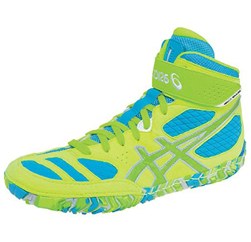 2. ASICS Men’s Aggressor 2 Wrestling Shoe (Neon Blast)