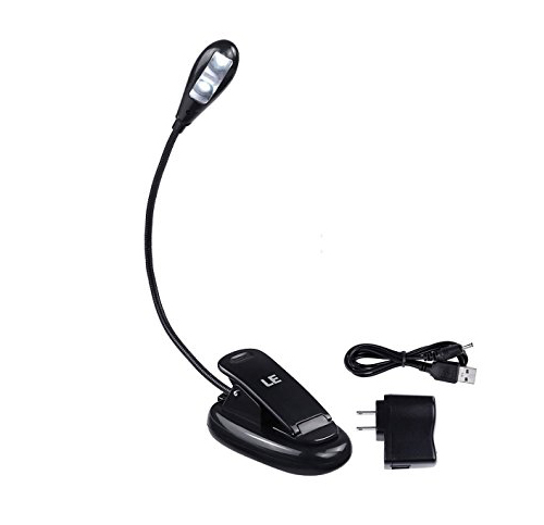4. Lighting Ever Rechargeable LED Book Light