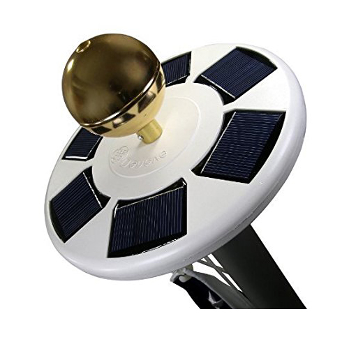 6. Deneve Solar Flagpole Light