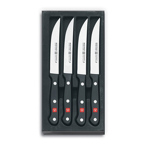 4. Wusthof Gourmet 4-Piece Steak Knife Set