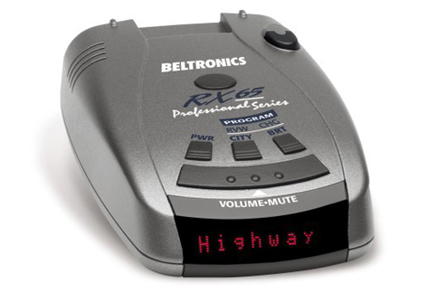 9. Beltronics RX65-Red Radar Detector