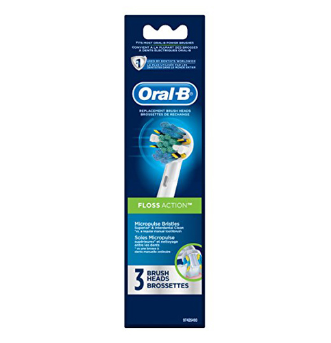 5. Oral-B Floss Action Brush Heads