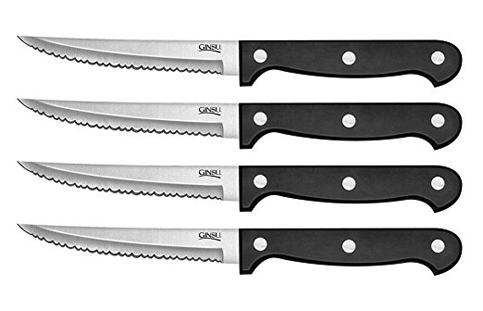5. Ginsu Essential Series 4-Piece Steak Knives Set 