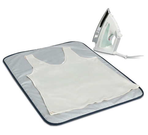 7. Household Essentials Grey Ironing Blanket Mat