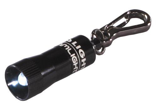 9. Streamlight 73001 Black Keychain LED Flashlight