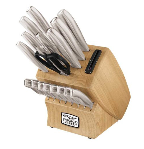 6. Chicago Cutlery 18-Piece Insignia Knife Set
