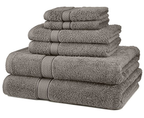 10. Pinzon Blended Egyptian Cotton Six-Piece Towel Set