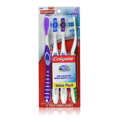 4. Travel Folding Soft Toothbrush (2pack) by gum