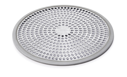2. OXO Stainless Steel & Silicone Drain Protector